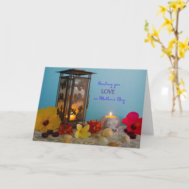Muttertag der Blume Karte (Gelbe Blume)