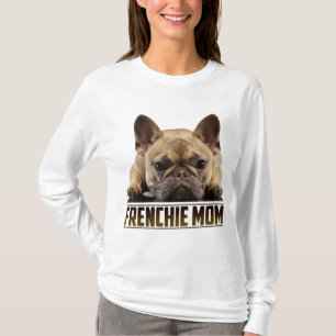 Muttertag der französischen Mama für Bulldogge-Mam T-Shirt