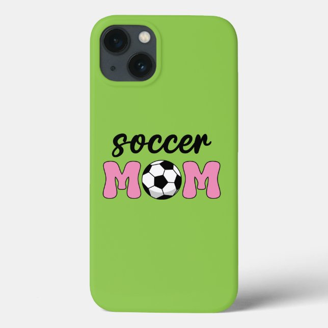 Muttertag der Fußball-Mama Case-Mate iPhone Hülle (Rückseite)