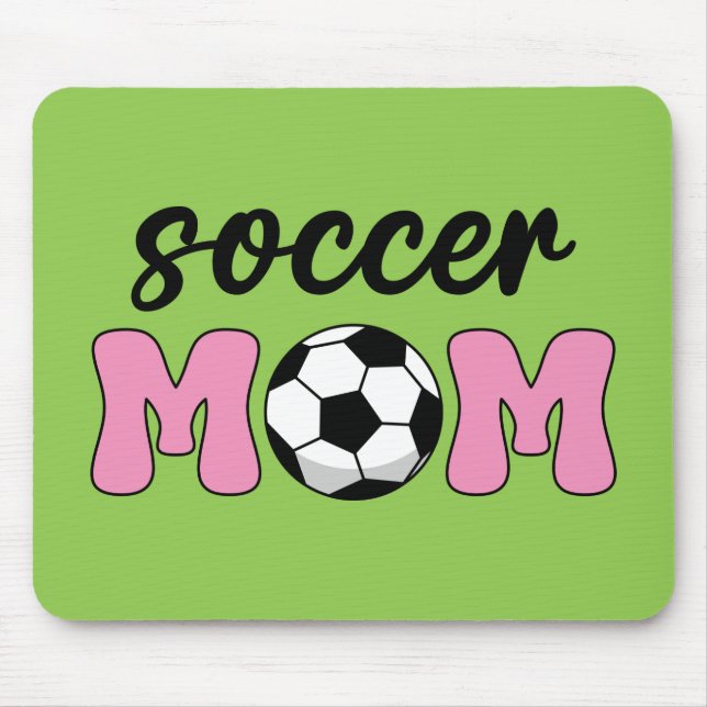 Muttertag der Fußball-Mama Mousepad (Vorne)