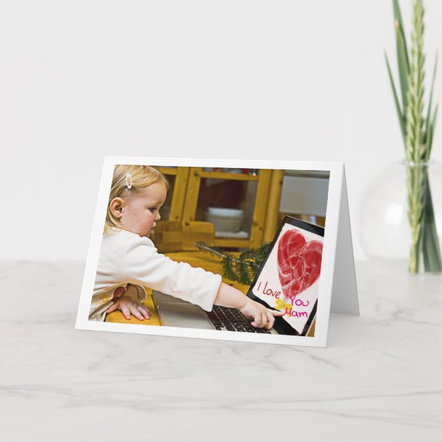 Muttertag der Grußkarte Karte (Vorderseite)