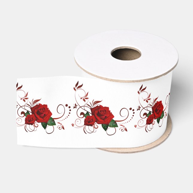 Muttertag der Ribbon-Rote Rosen Ripsband (Spule)