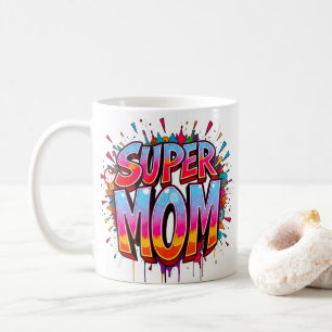 Muttertag der Super-Mama Kaffeetasse