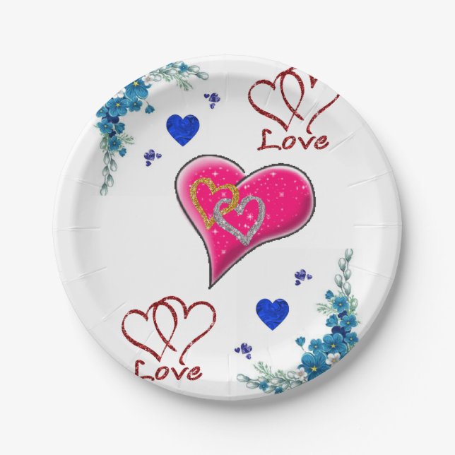 Muttertag der Teller (Vorderseite)