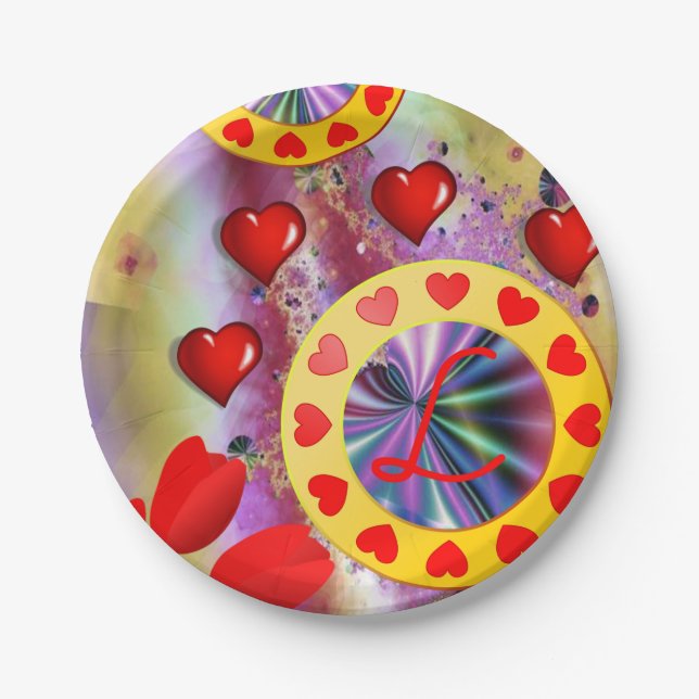 Muttertag der Teller (Vorderseite)