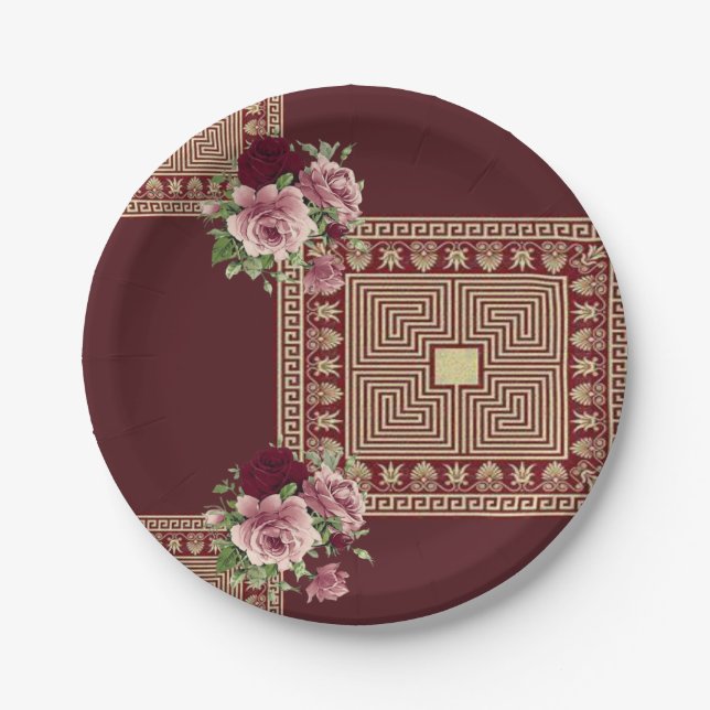 Muttertag der Teller (Vorderseite)