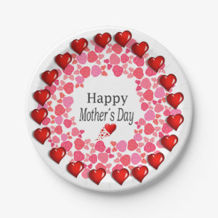 Muttertag der Teller