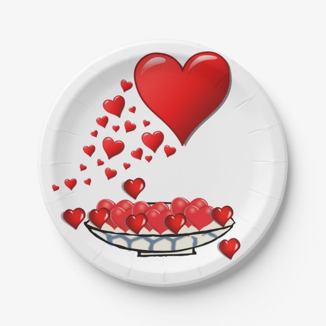 Muttertag der Teller (Vorderseite)