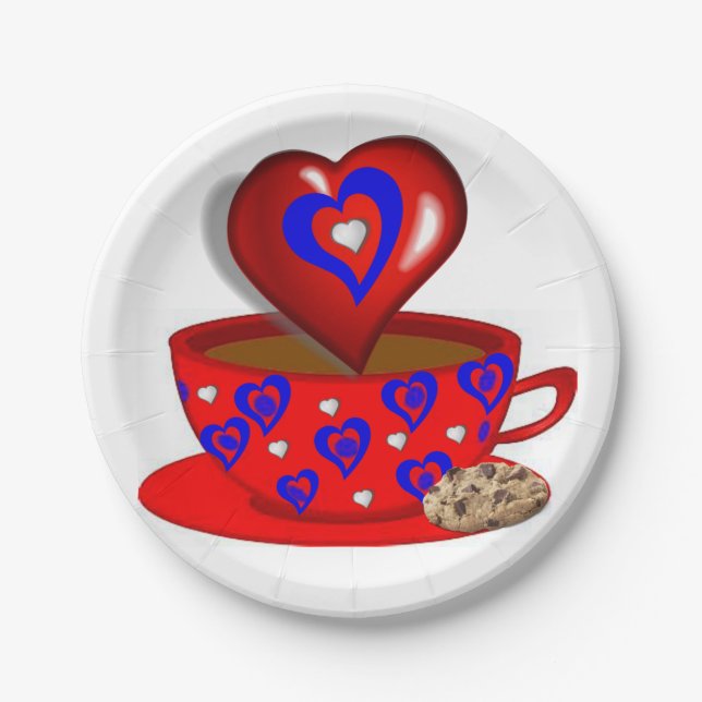 Muttertag der Teller (Vorderseite)