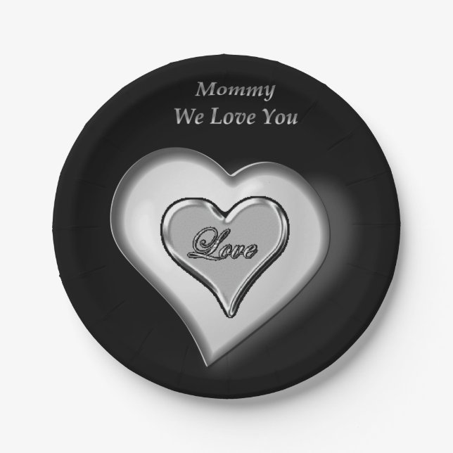 Muttertag der Teller (Vorderseite)