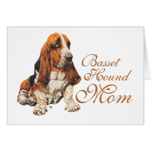 Muttertag des Basset Hound