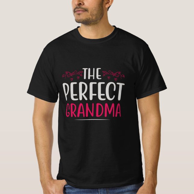 Muttertag - Die perfekte Oma T-Shirt (Vorderseite)