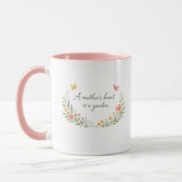 Muttertag Elegante Blume Tasse