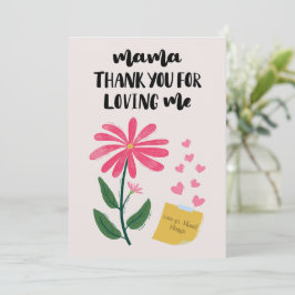 Muttertag Feiertagskarte