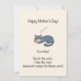 Muttertag Feiertagskarte