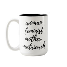 Muttertag Feministische Handschrift-Typografie Sch
