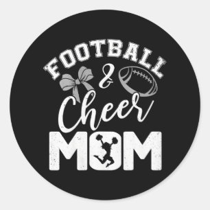 Muttertag für Mama Tante Fußball und Mama Runder Aufkleber