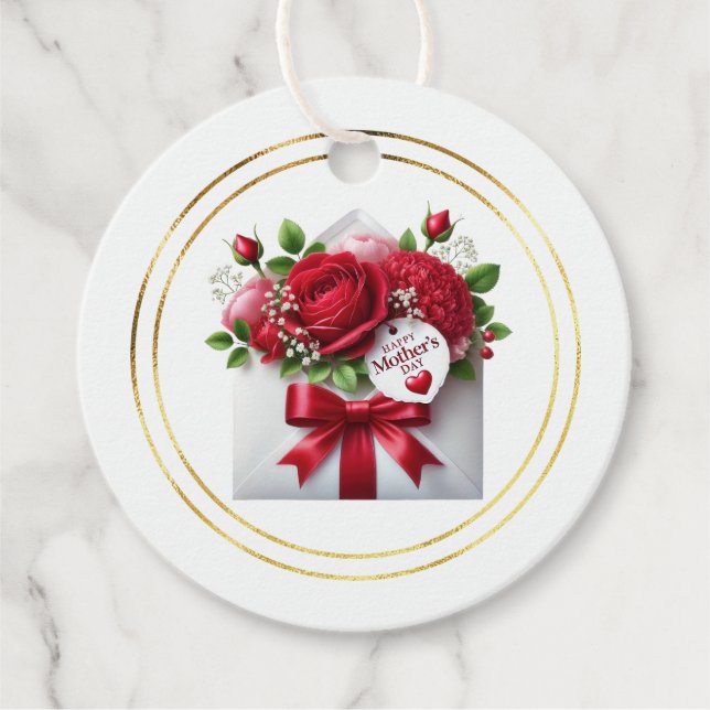 Muttertag Geschenk-Anhänger Geschenkanhänger (Vorderseite)