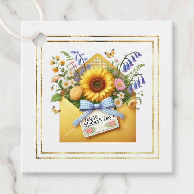 Muttertag Geschenk-Anhänger Geschenkanhänger (Vorderseite)
