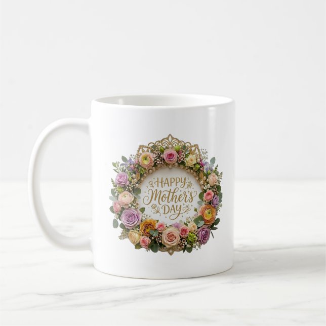 Muttertag Geschenk Kaffeetasse (Links)