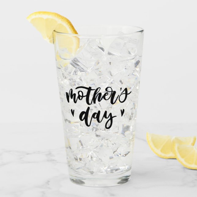 Muttertag Glas (Vorderseite Ice)
