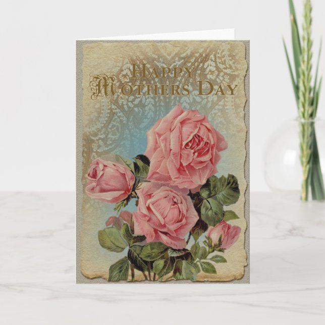 Muttertag - Grußkarte Karte (Vorderseite)