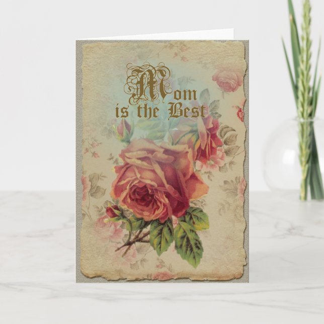 Muttertag - Grußkarte Karte (Vorderseite)