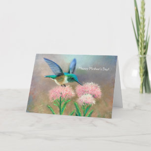 Muttertag Hummingbird Grußkarte Karte