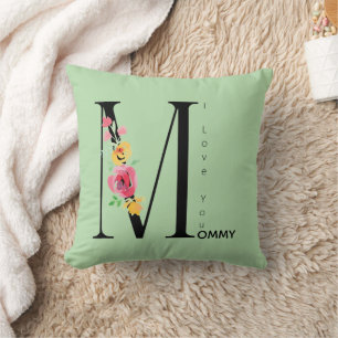 Muttertag, ich liebe dich Mama, Modern, Einfach Kissen