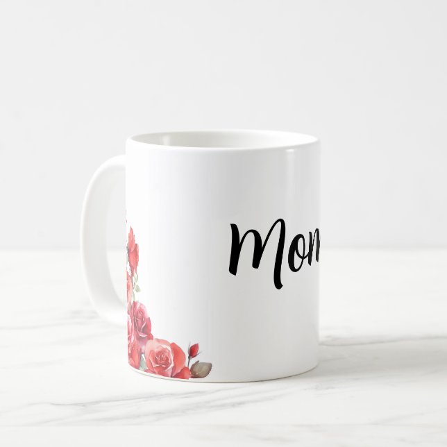 Muttertag Kaffeetasse (Vorderseite Links)