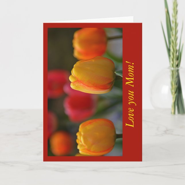 Muttertag Karte (Vorderseite)