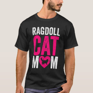 Muttertag Katzen-Mutti Katze Ragdoll-Katze Mama T-Shirt