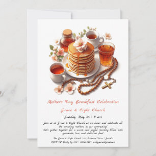 Muttertag Kirche Brunch Einladung - Hawthorn