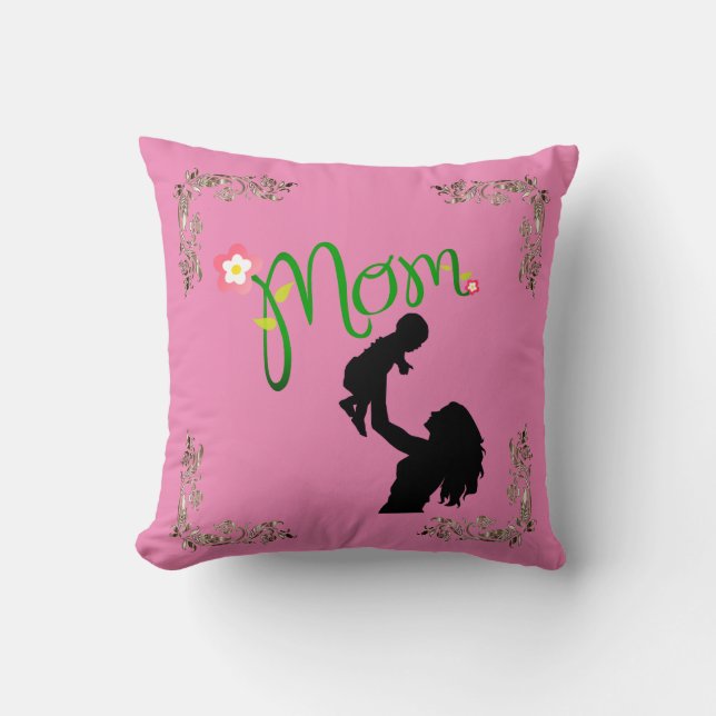 Muttertag Kissen (Vorderseite)