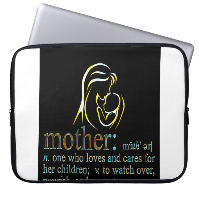 Muttertag  laptopschutzhülle (Vorderseite)