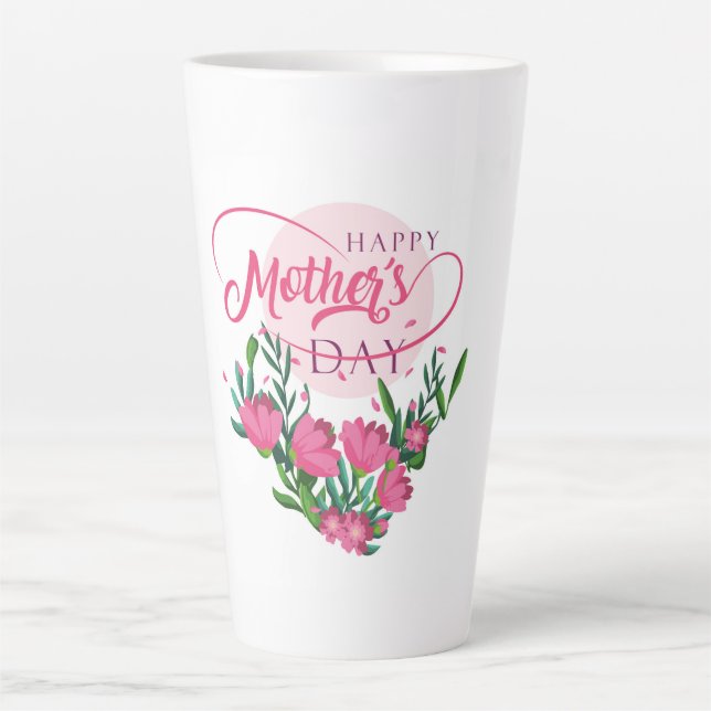 Muttertag Latte Tasse (Vorderseite)