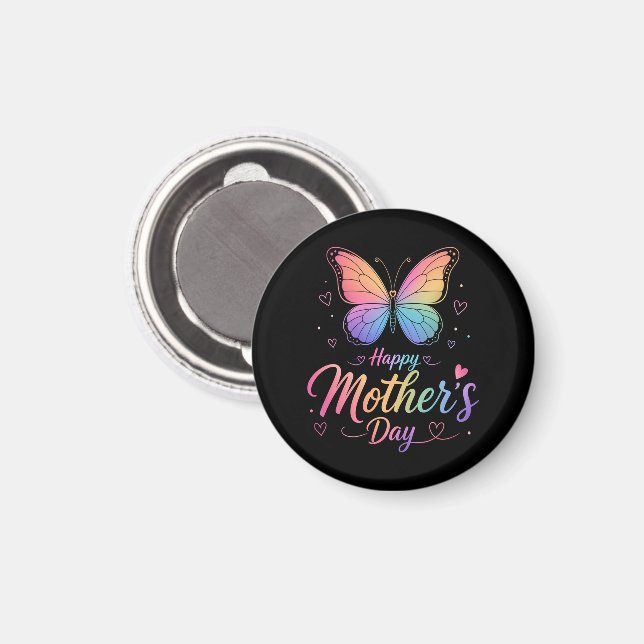 Muttertag Magnet (Vorderseite/Rückseite)