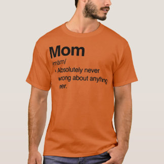 Muttertag Mamas Noun Wörterbuch Mamas Geschenk T-Shirt