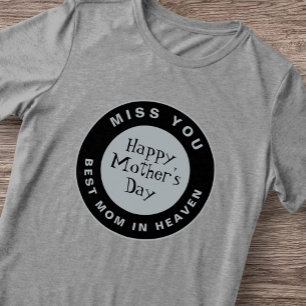 Muttertag Miss You Heaven Vintag Retro Geschenk Tri-Blend Shirt