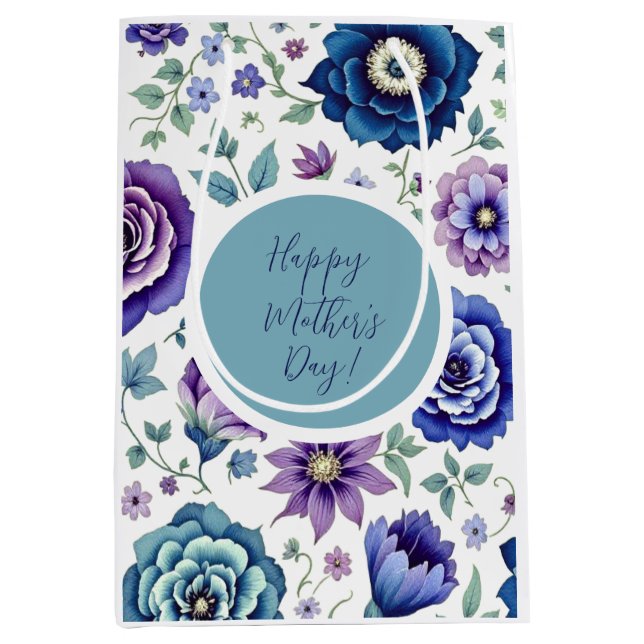 Muttertag Mittlere Geschenktüte (Vorderseite)