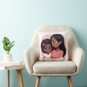 Muttertag - Mutter und Tochter Kissen