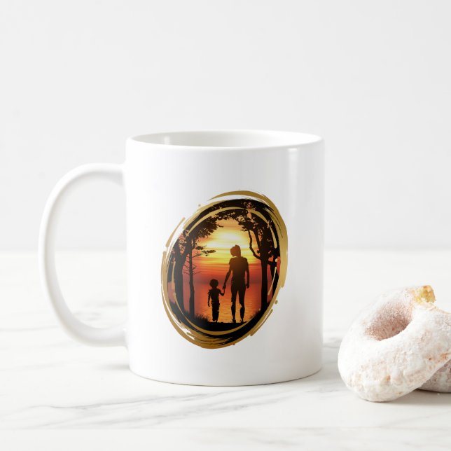 Muttertag | Muttertag - 11# Kaffeetasse (Mit Donut)