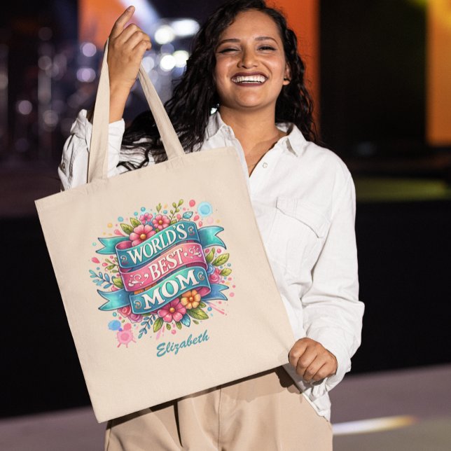 Muttertag Natur Liebhaber Personalisiert Tragetasche (Von Creator hochgeladen)