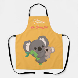 Muttertag Niedlich Koalas. Schürze