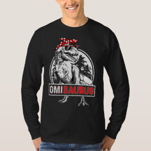 Muttertag Omisaurus T rex Dinosaurier Funny Omi Sa T-Shirt