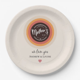 Muttertag Pappteller