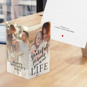 Muttertag personalisiert 2 Fotos und Text