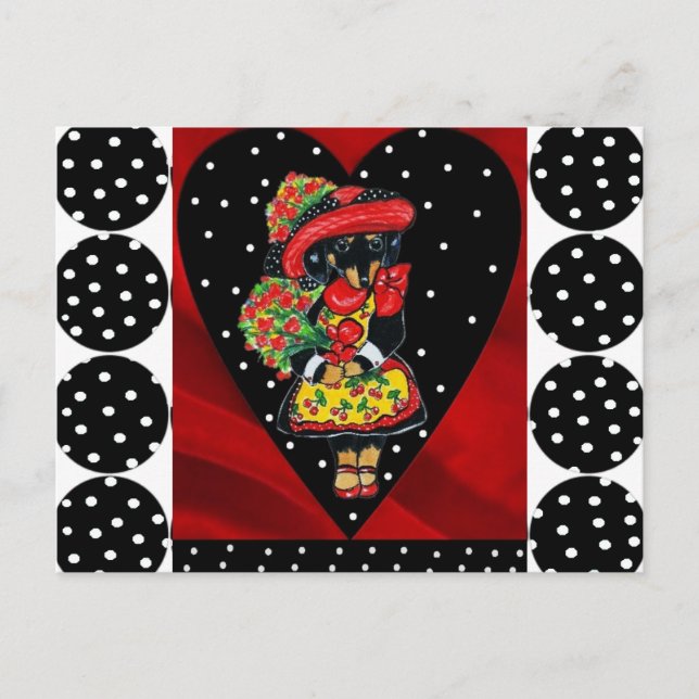 Muttertag Postkarte (Vorderseite)