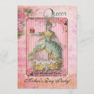 Muttertag Queen Party Einladung