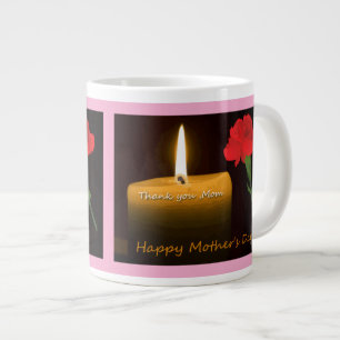 Muttertag-Rote Rose Jumbo-Tasse